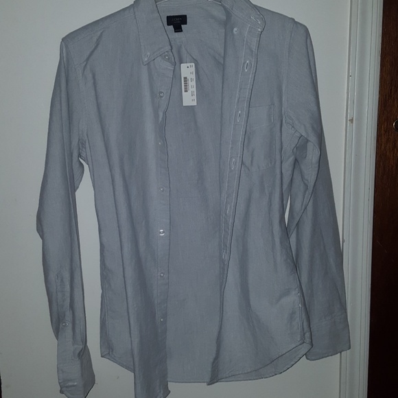 J. Crew Other - J Crew Collared Slim Top